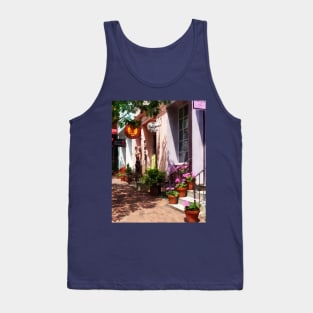 Alexandria VA - Street With Art Gallery and Tobacconist Tank Top